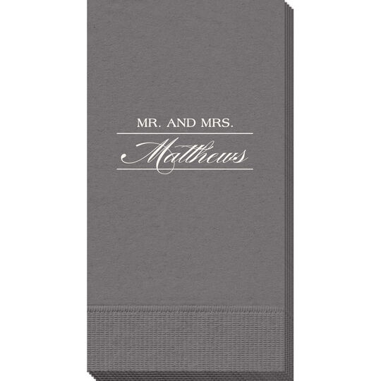 Mr. and Mrs. Guest Towels